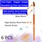 Watercolor Brushes Professional 6PCS Watercolor Paint Brushes for Painting, Cat's Tongue Oval Wash Paint Brush, Dagger, Round Pointed Watercolor Brush for Water Color Acrylics Gouache Ink